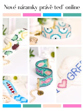 ✨ Novinka pro všechny! ✨ Moje ručně tkané náramky s řeckými motivy byly až doteď dostupné jen přes tajný odkaz pro...